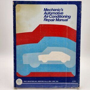 Mechanics Automotive Air Conditioning Repair Manual Draf Industries